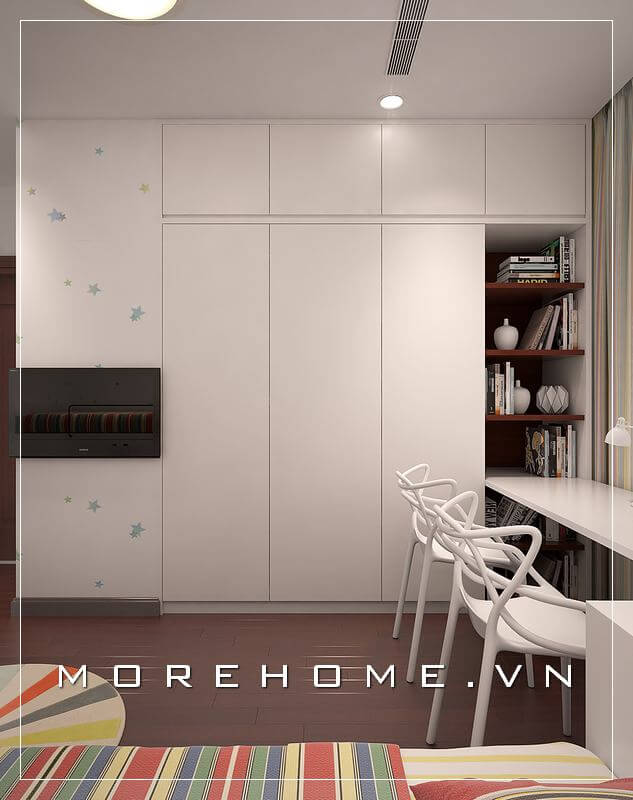 Tủ áo hiện đại kết hợp nhiều công năng